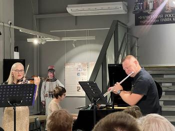 Первые слушатели концерта камерной музыки «FLUTE – VIOLIN – PIANO»