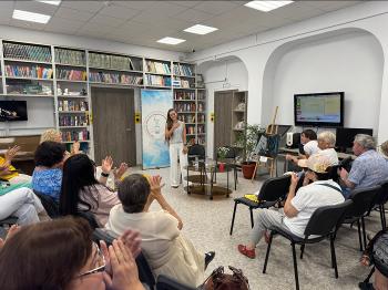 Встреча в клубе «Первый ряд» ко Дню семьи, любви и верности